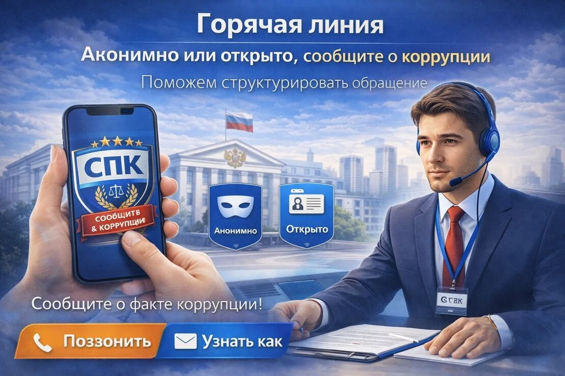 Горячая линия по вопросам коррупции