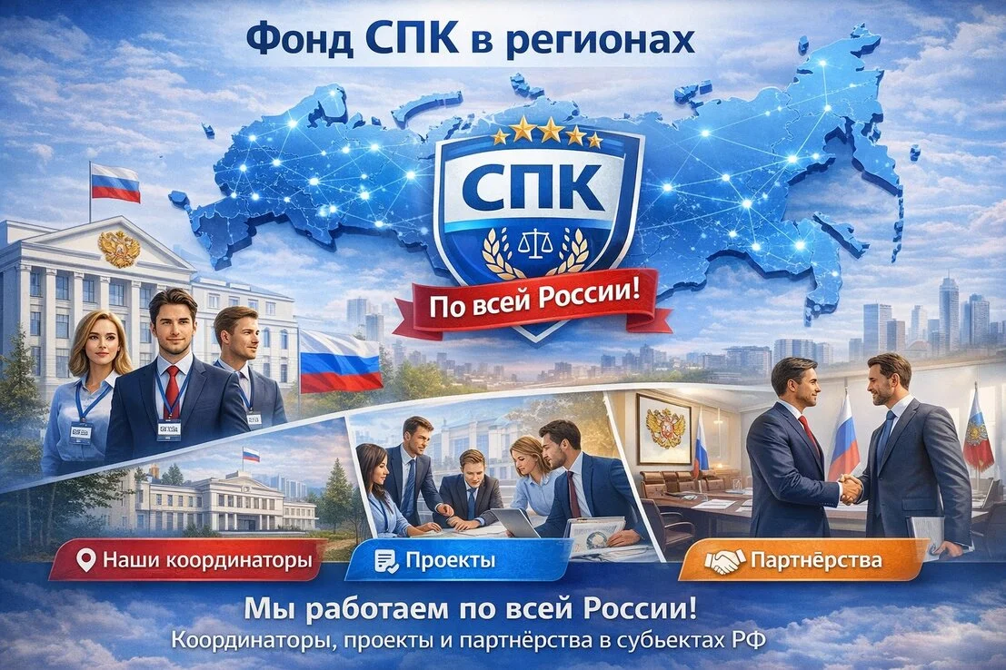 Карта регионального присутствия фонда