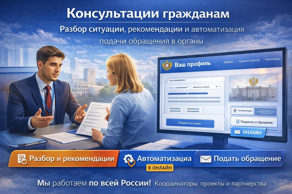 Консультация юриста с гражданином